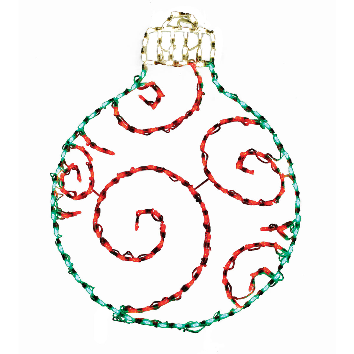 Round Ornament 2D Wire Frame Decor