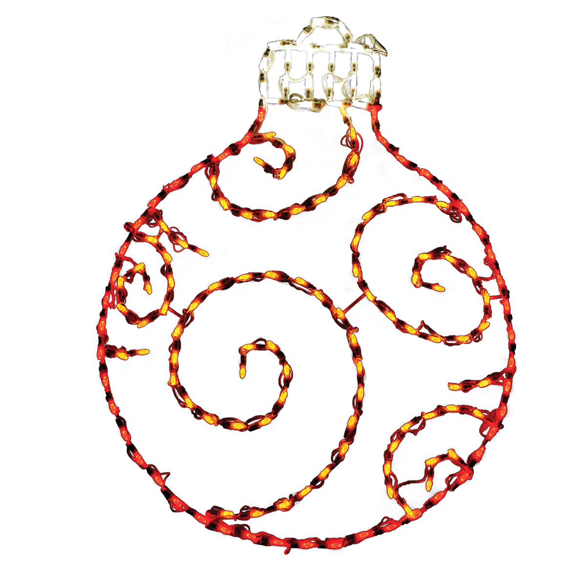 Round Ornament 2D Wire Frame Decor