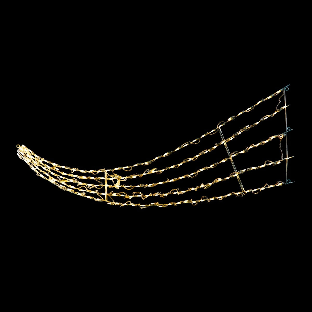 Shooting Star 2D Wire Frame Decor