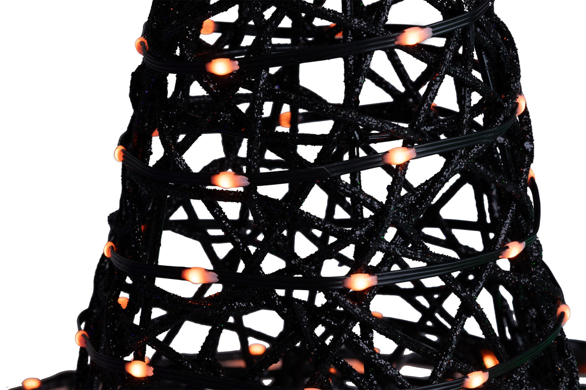 Witch Hats 3D Wire Frame Décor - Set of 3