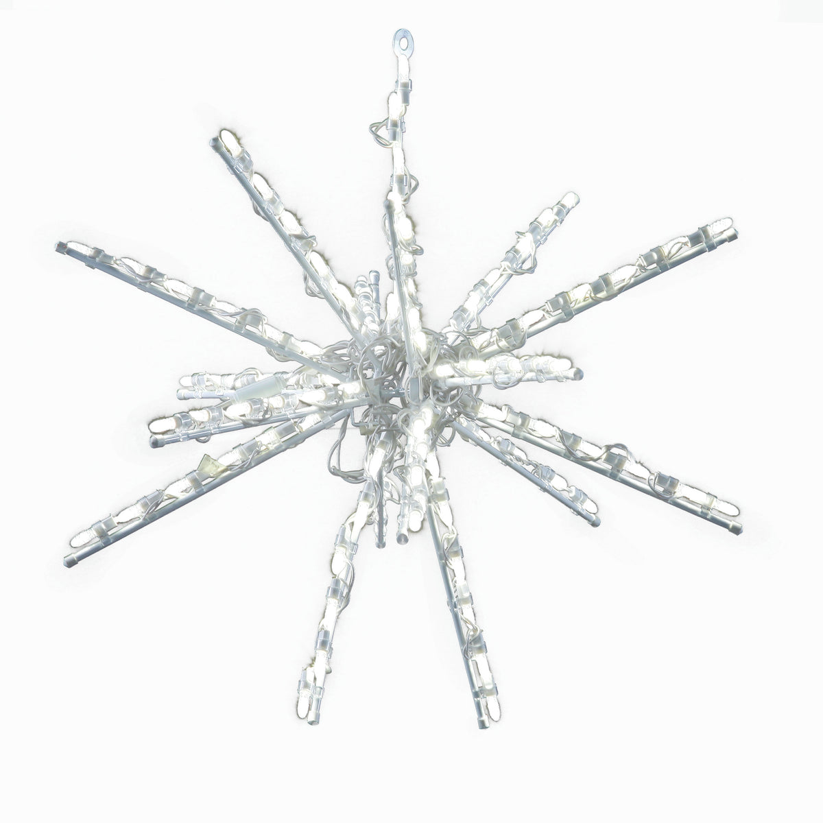 24" Starburst 3D Wire Frame Décor