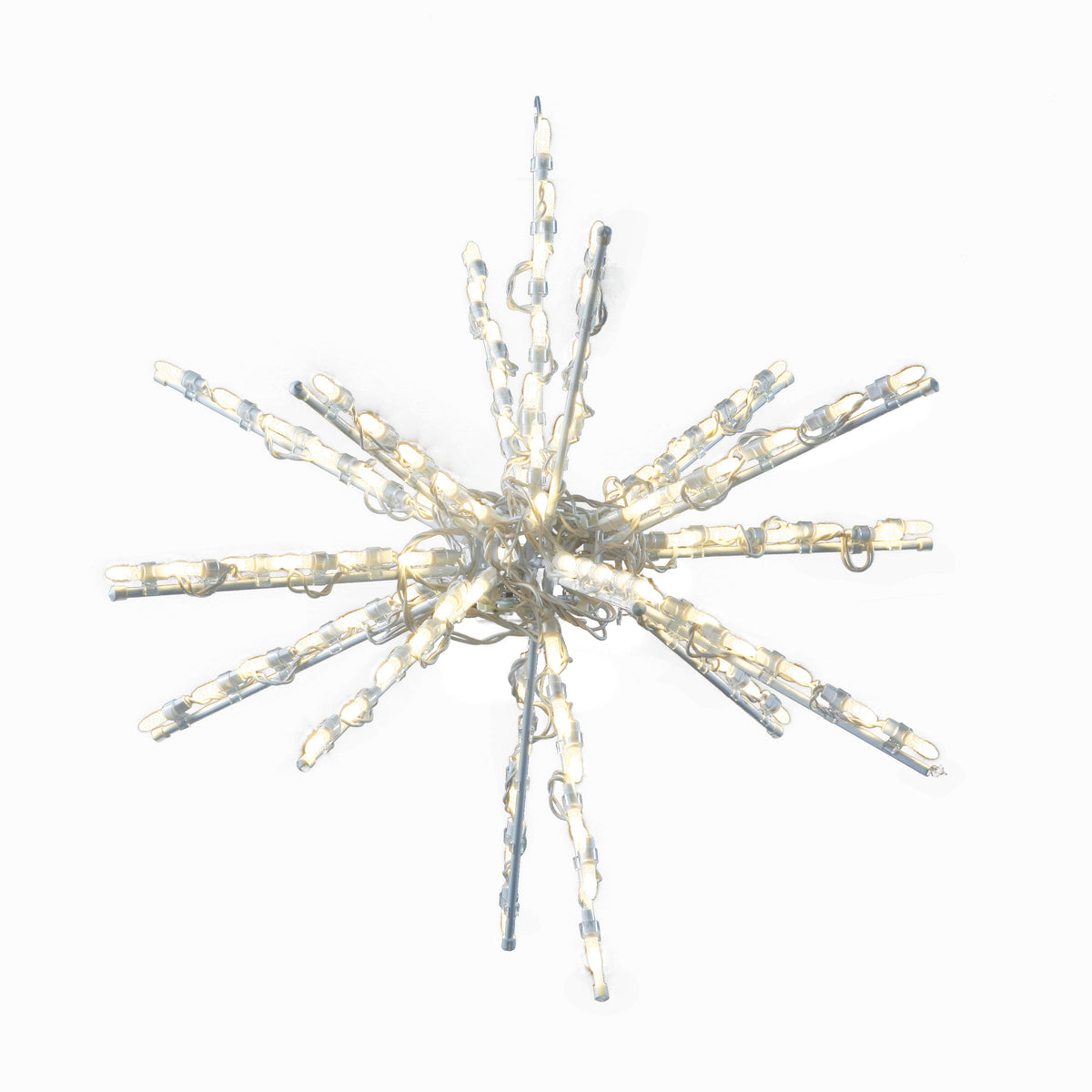 24" Starburst 3D Wire Frame Décor