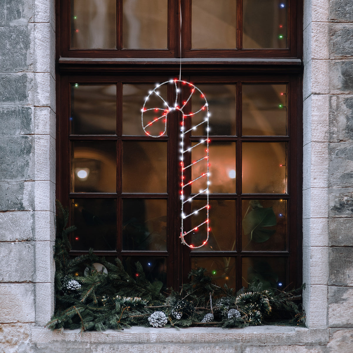 Candy Cane 2D Wire Silhouettes (Retail Box)