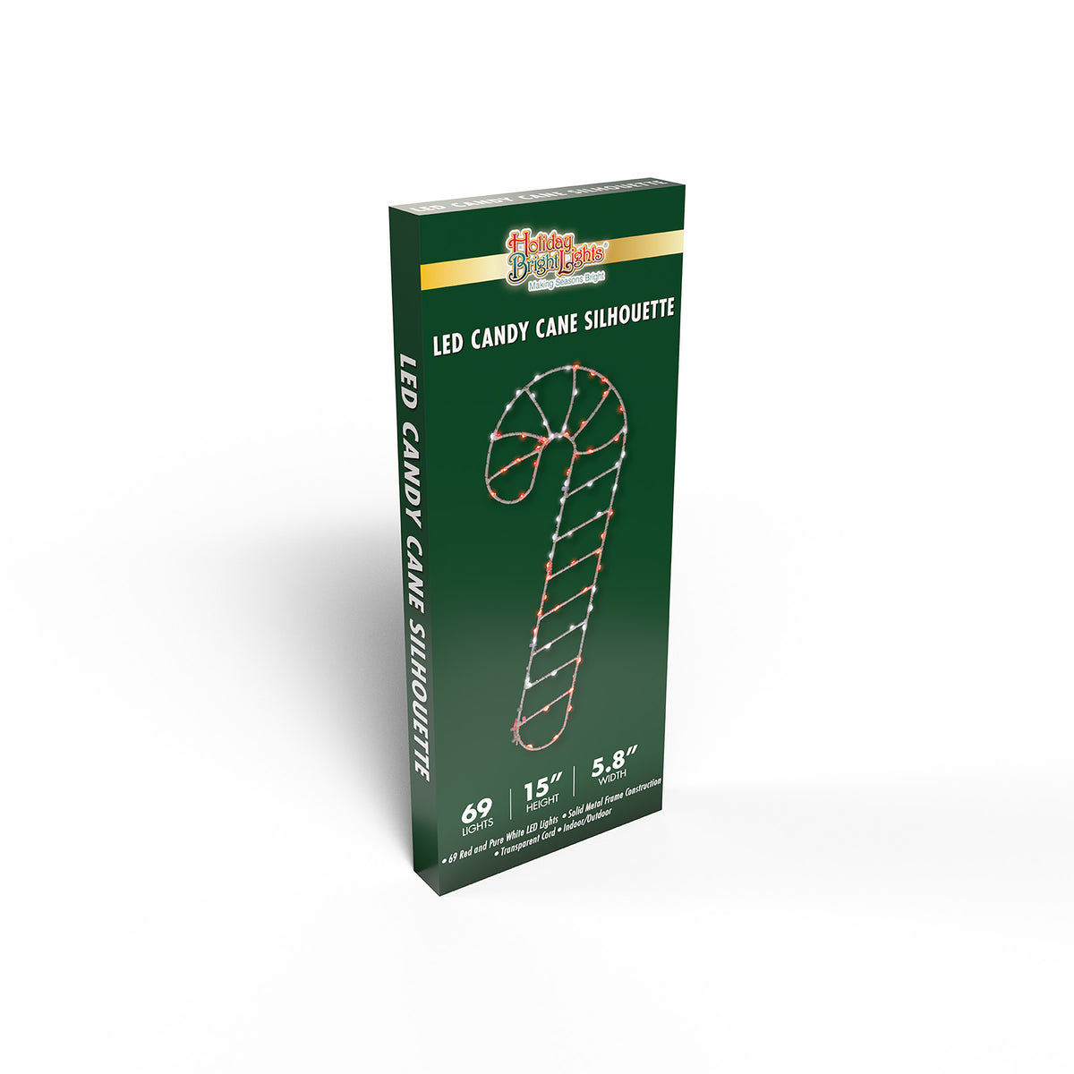 Candy Cane 2D Wire Silhouettes (Retail Box)