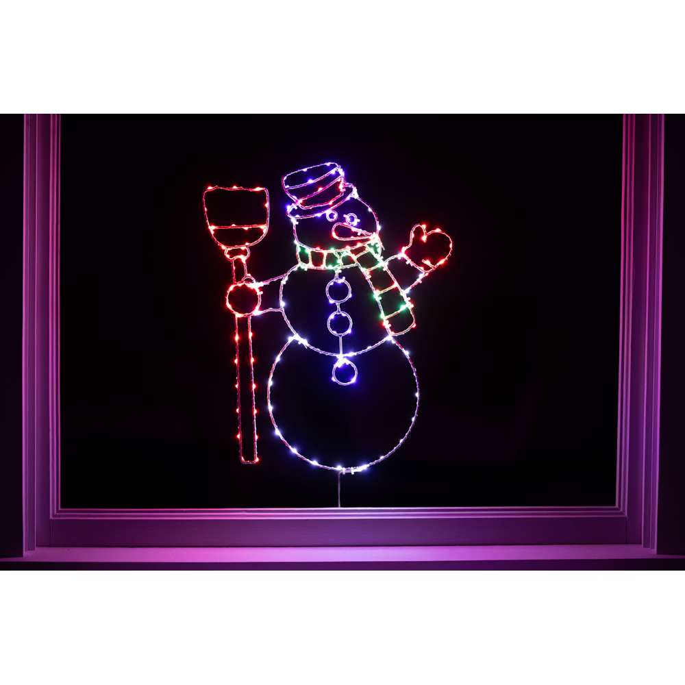Snowman 2D Wire Silhouettes (Retail Box)