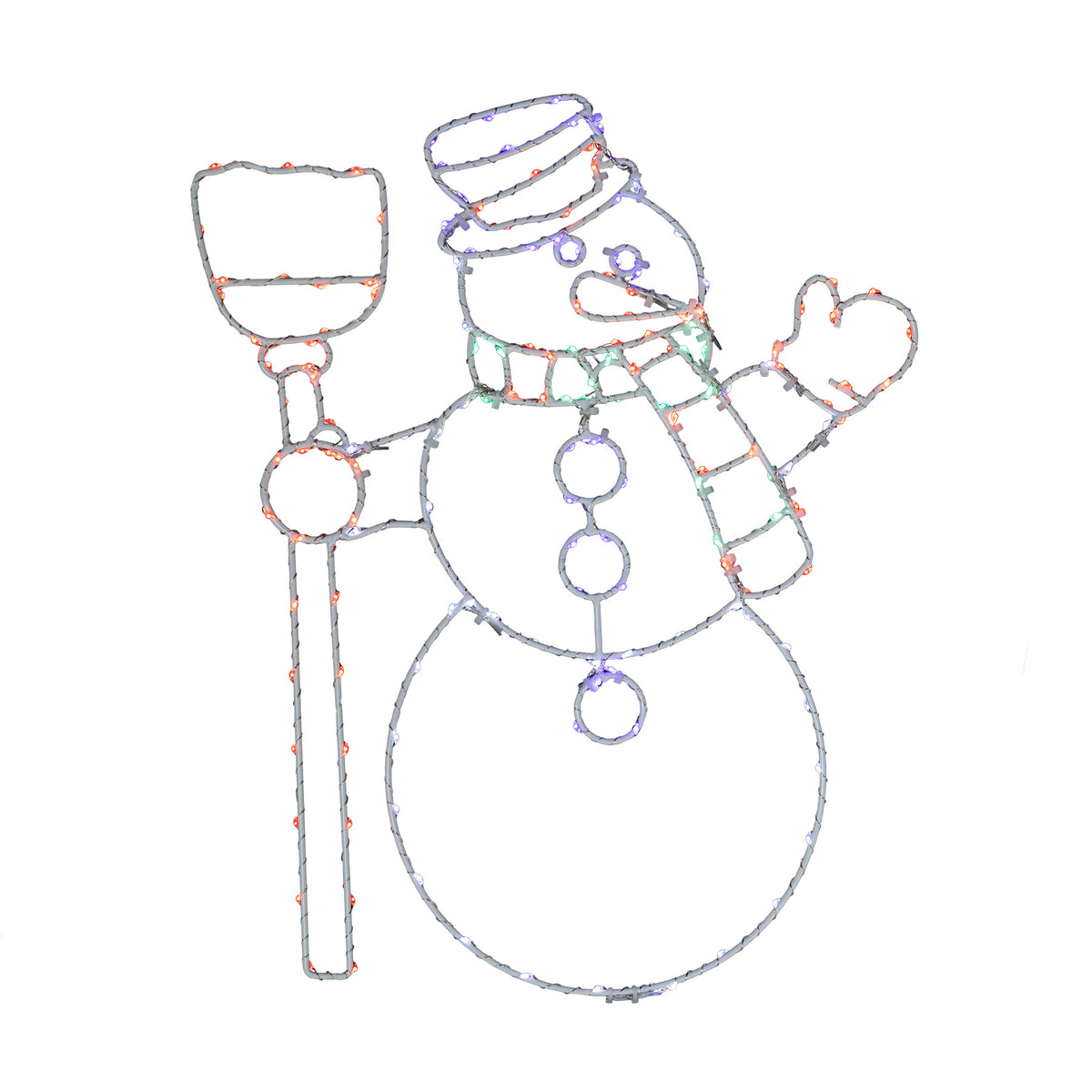 Snowman 2D Wire Silhouettes (Retail Box)
