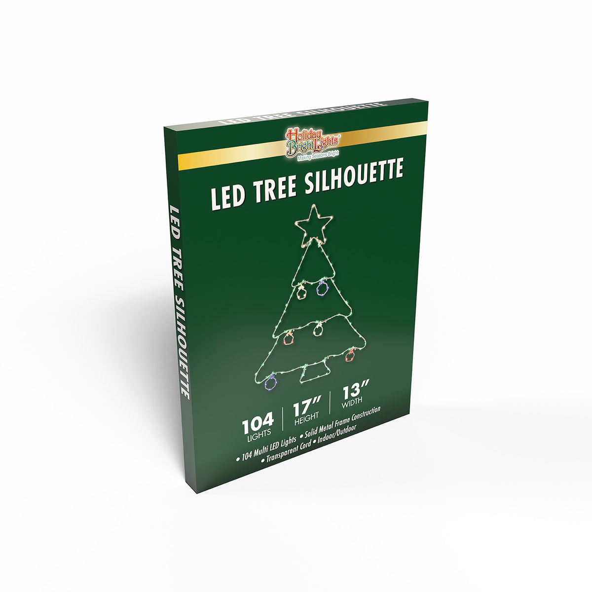 Christmas Tree 2D Wire Silhouettes (Retail Box)