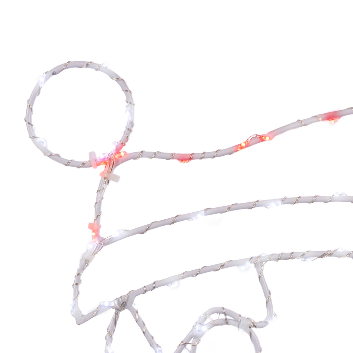 Santa Head 2D Wire Silhouettes (Retail Box)