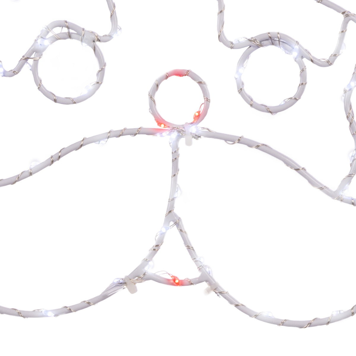Santa Head 2D Wire Silhouettes (Retail Box)