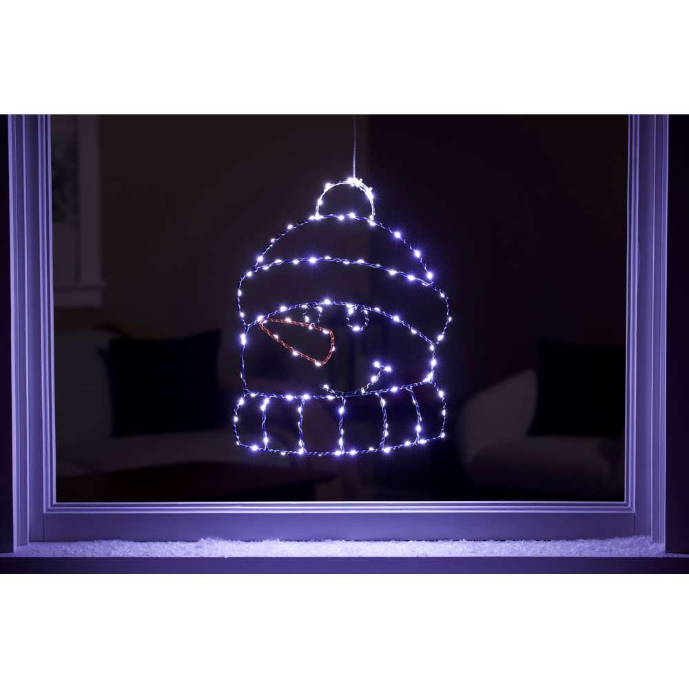 Snowman Head 2D Wire Silhouette (Retail Box)