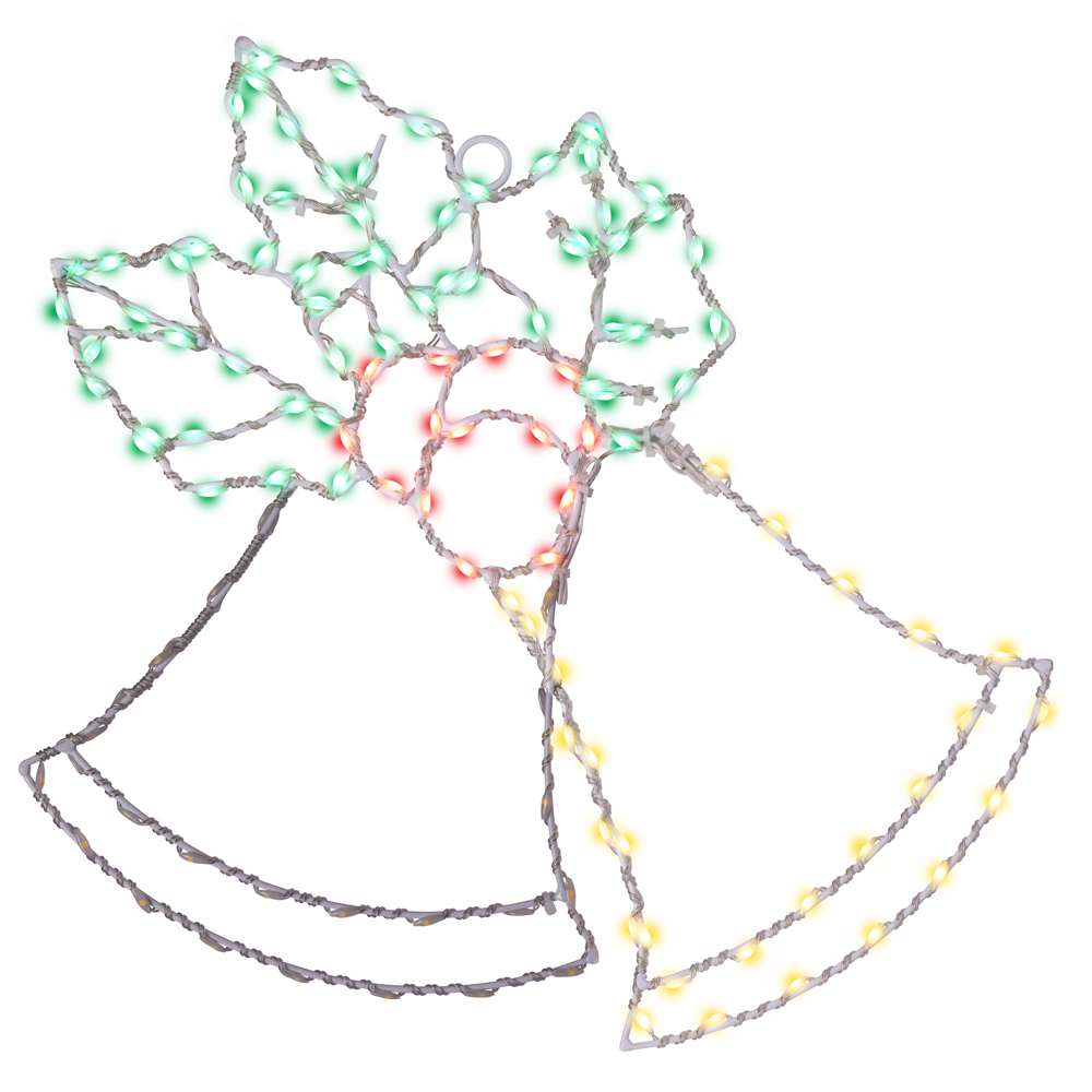 Jingle Bell Twinkle 2D Wire Silhouette