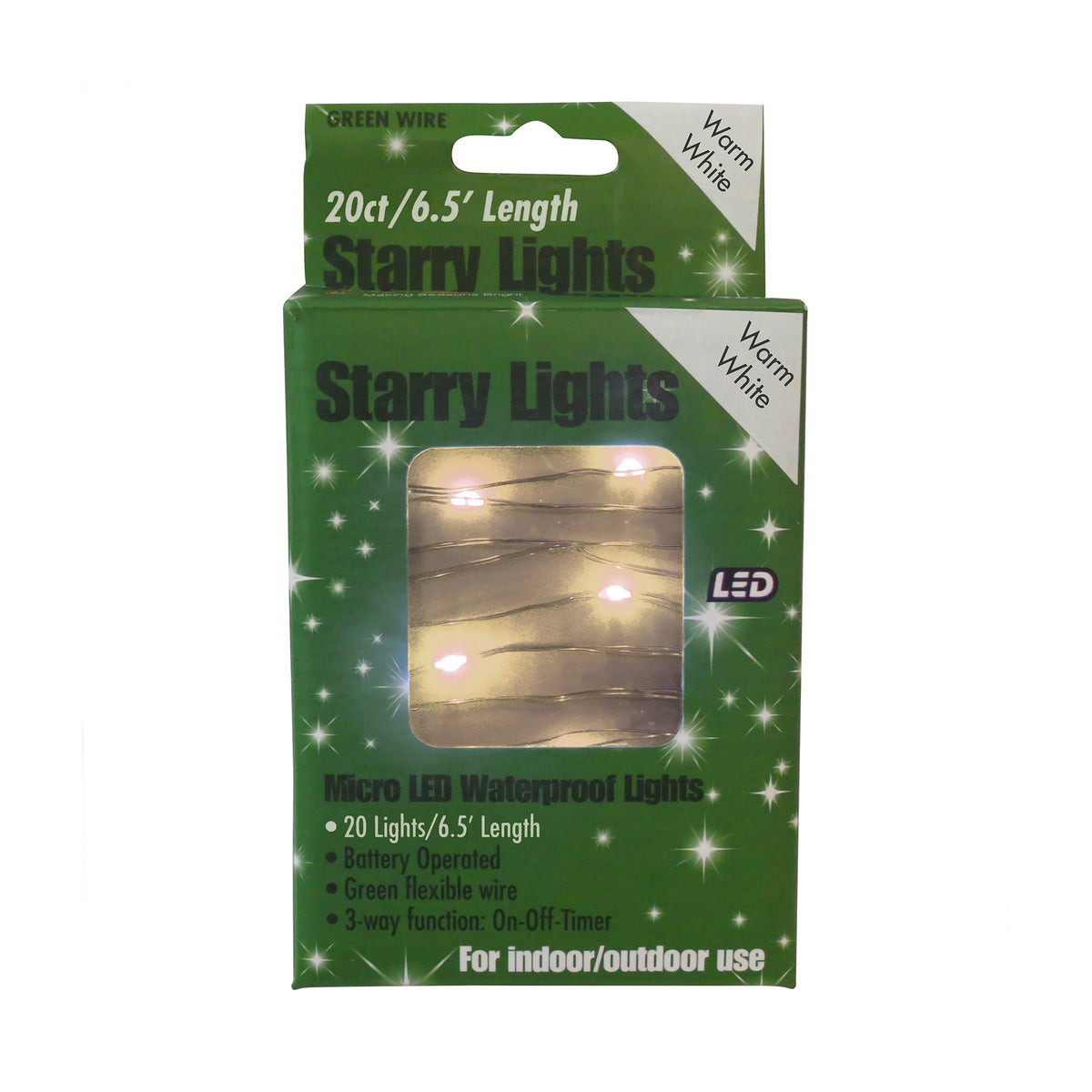 Micro 20L Lights - Green Wire
