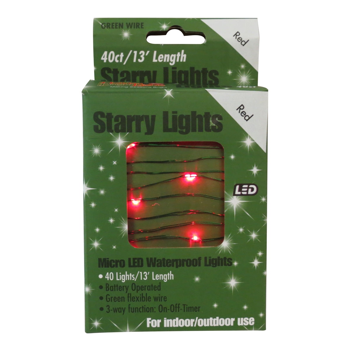 Micro 40L Lights - Green Wire