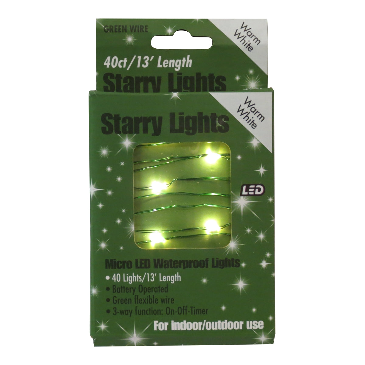 Micro 40L Lights - Green Wire