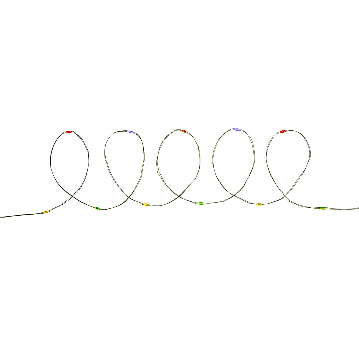 Micro 60L Lights - Green Wire