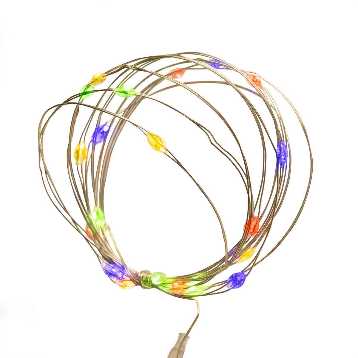 Micro 20L Lights - Silver Wire (Retail Box)