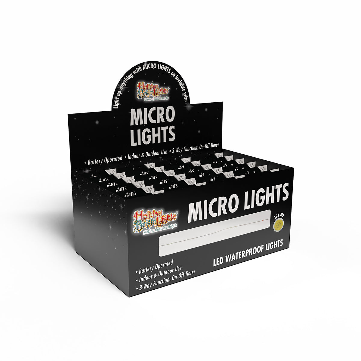 Micro 20L Lights - Silver Wire (Retail Box)