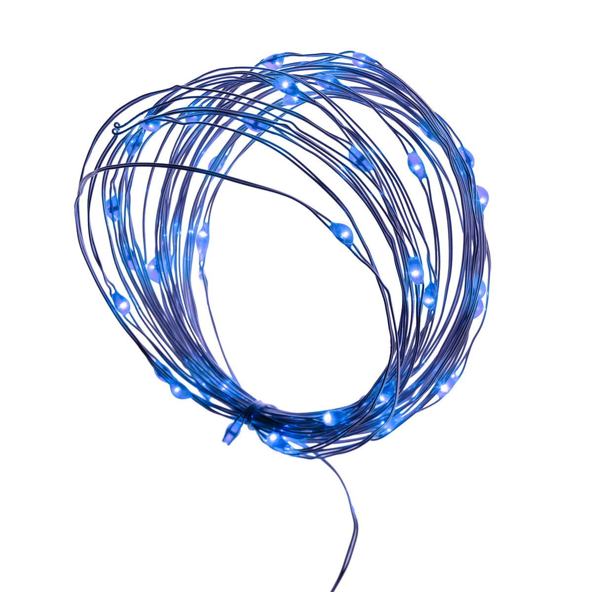 Micro 40L Lights - Silver Wire (Retail Box)