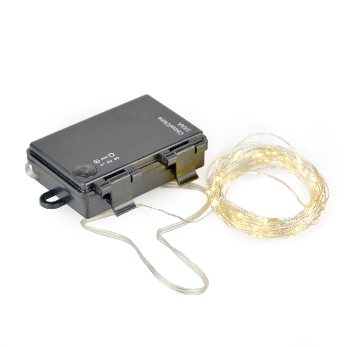 Micro 60L Lights - Silver Wire (Retail Box)