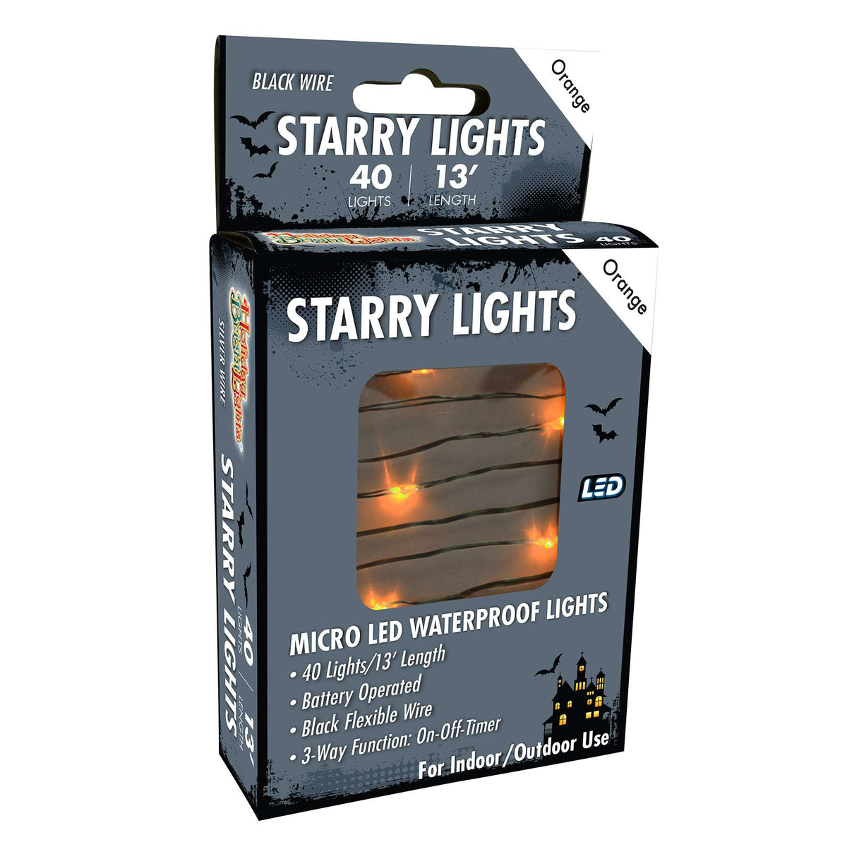 Micro 40L Lights - Black Wire (Retail Box)