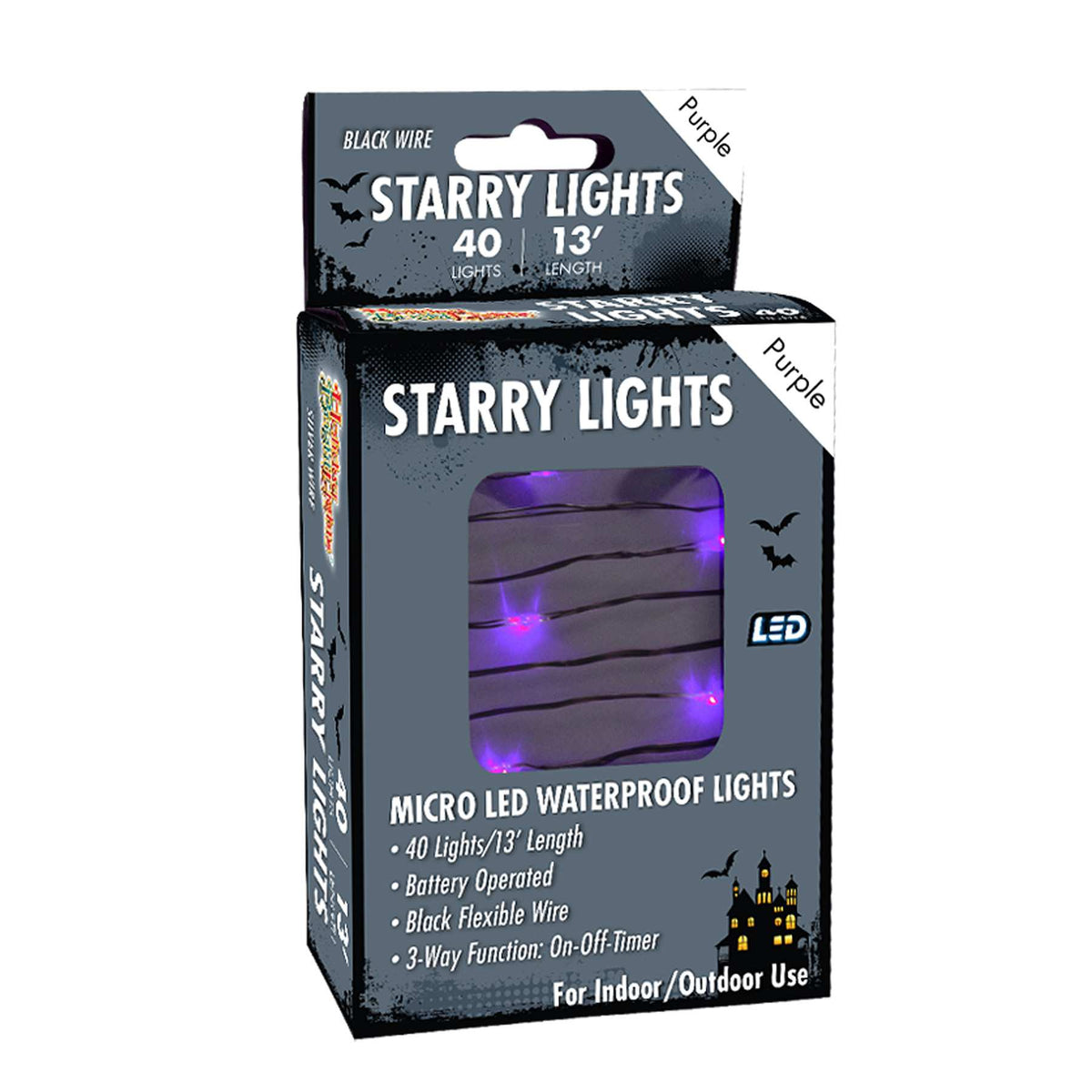 Micro 40L Lights - Black Wire (Retail Box)