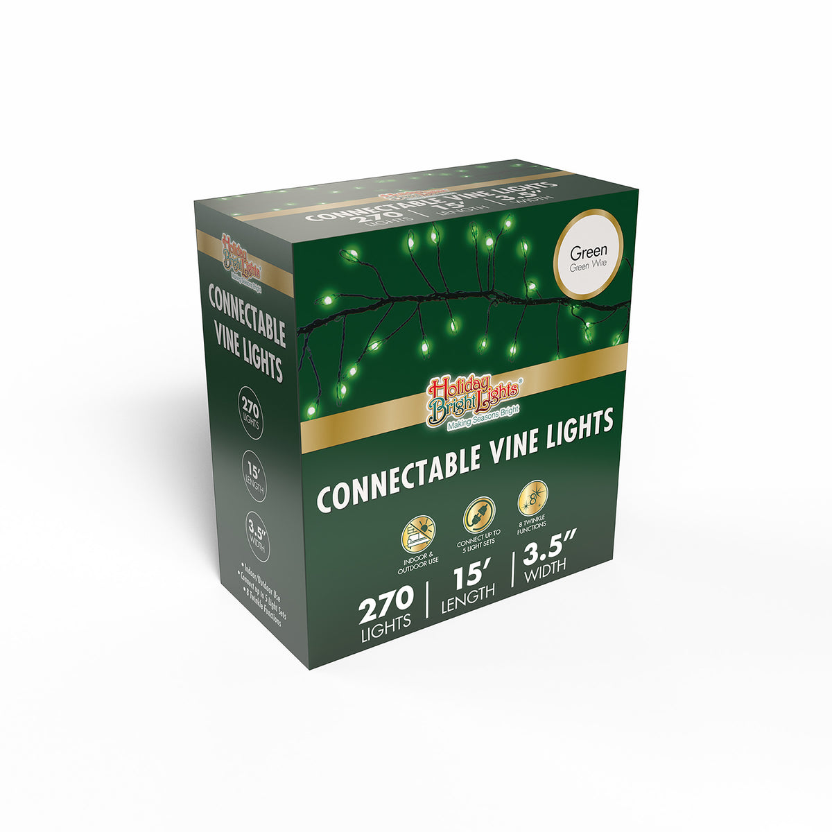 Big Seed 250L Vine Garland Lights (Retail Box)