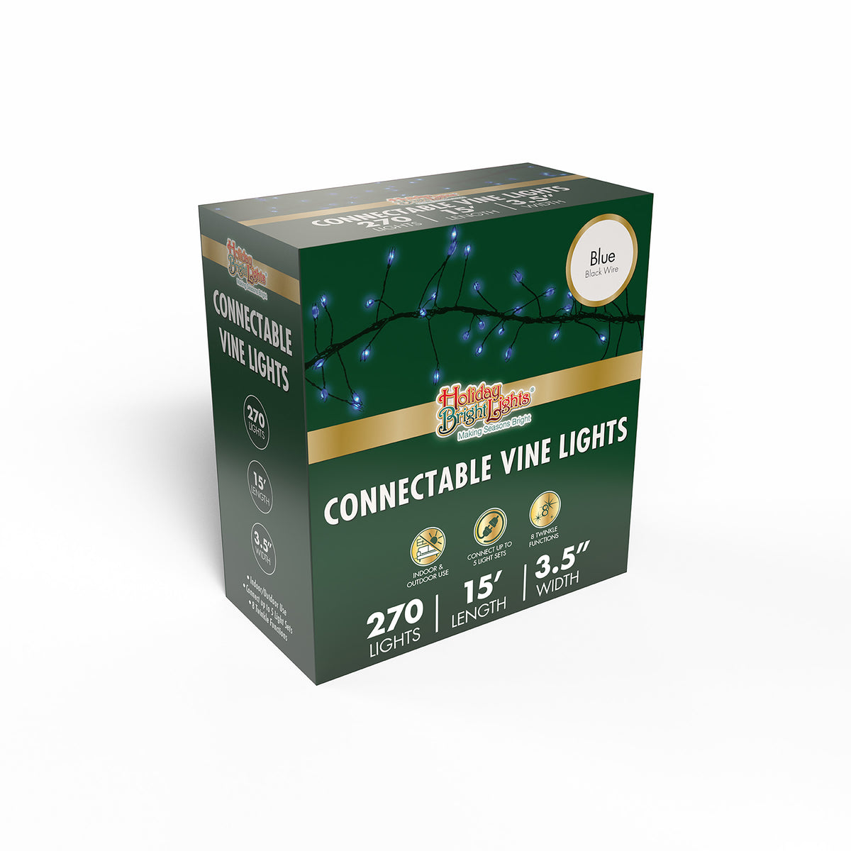 Big Seed 270L Garland Cluster Lights (Retail Box)