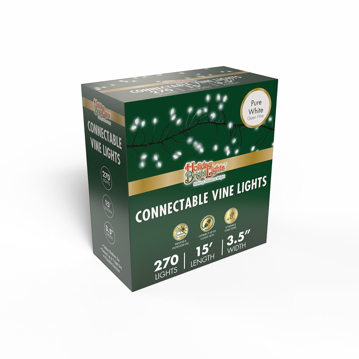 Big Seed 270L Garland Cluster Lights (Retail Box)