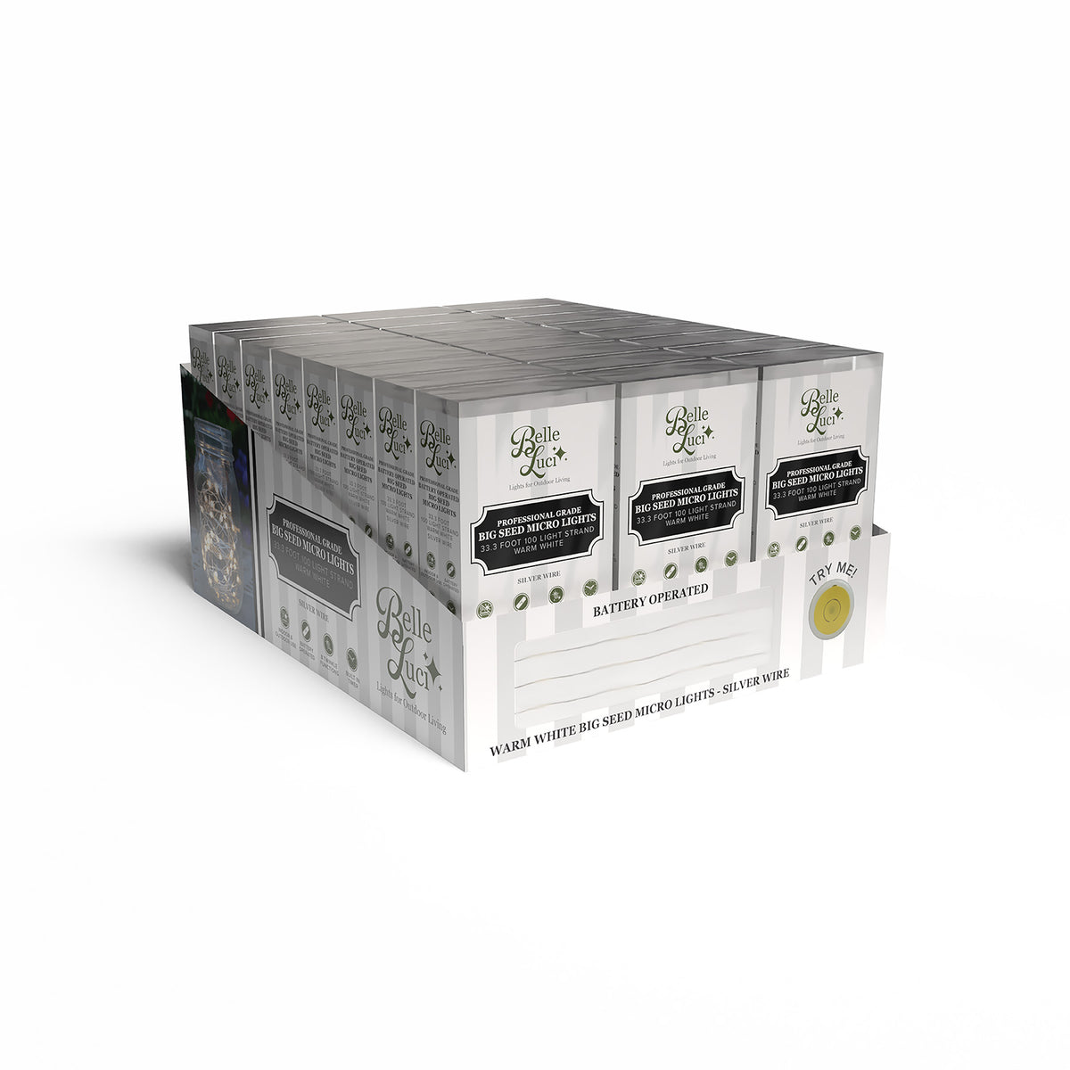 Big Seed 100L Battery Operated Lights (Retail Box)