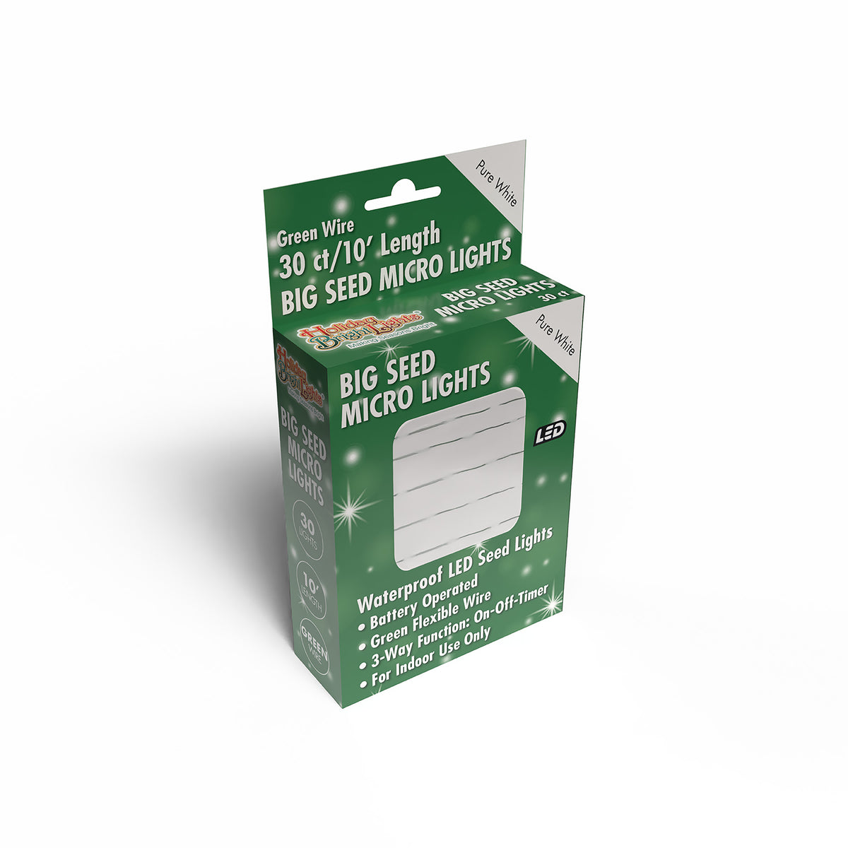 Big Seed 30L Battery Operated Lights (Retail Box)
