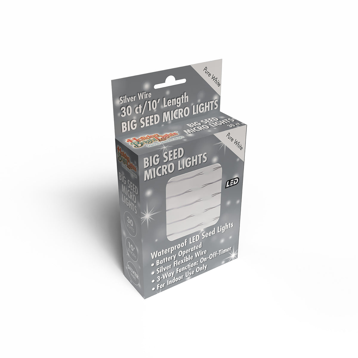 Big Seed 30L Battery Operated Lights (Retail Box)