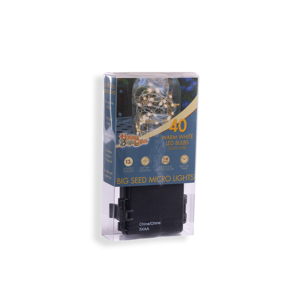 Big Seed 40L Battery Operated Lights (Retail Box)