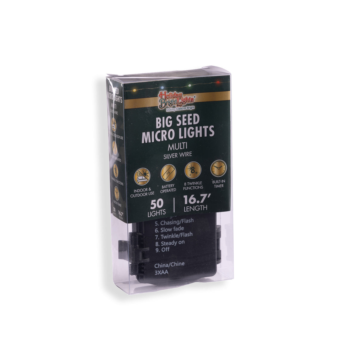 Big Seed 50L Battery Operated Lights (Retail Box)