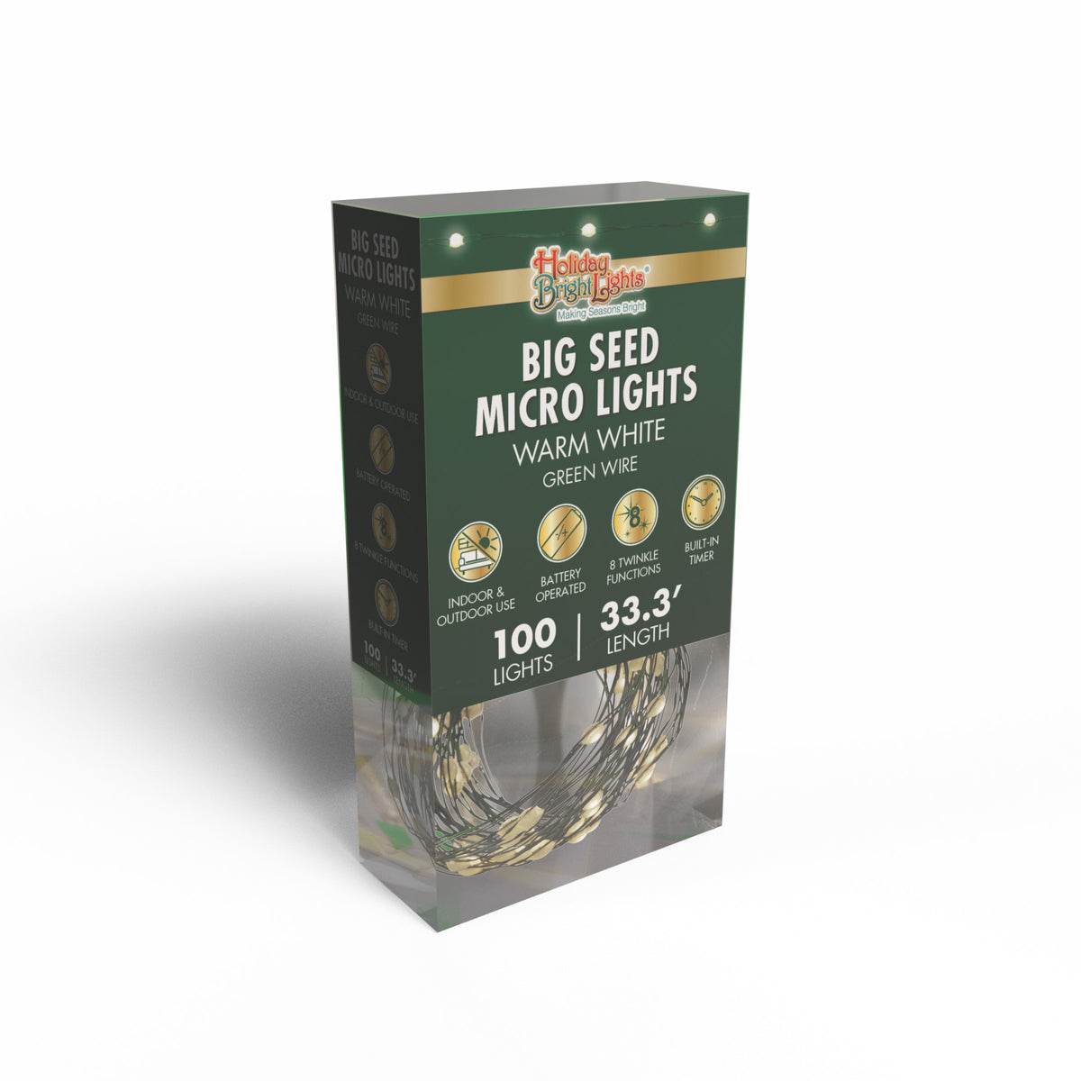 Big Seed 100L Battery Operated Lights (Retail Box)