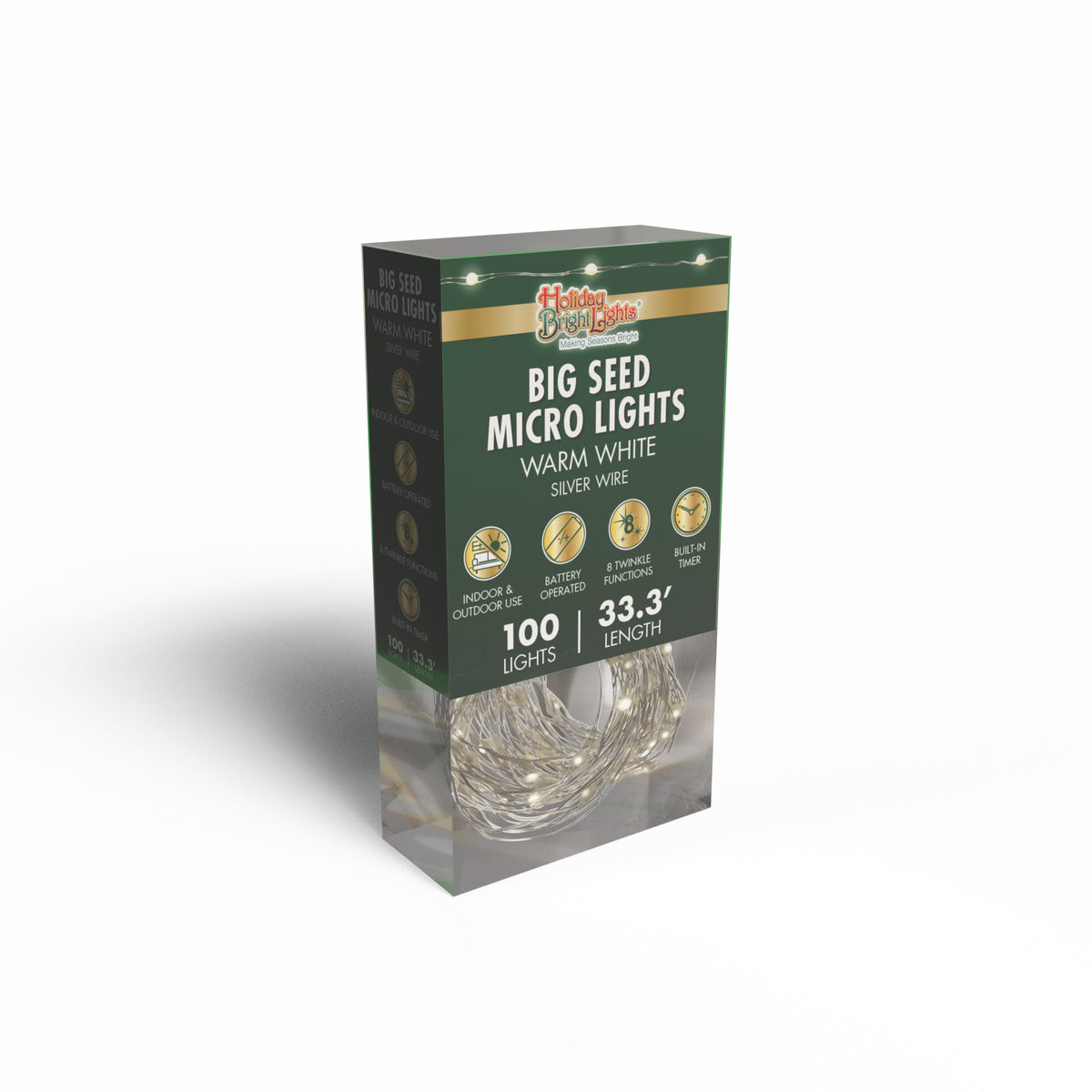 Big Seed 100L Battery Operated Lights (Retail Box)
