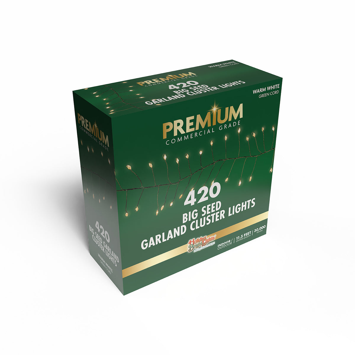 Big Seed 420L Garland Cluster Lights (Retail Box)