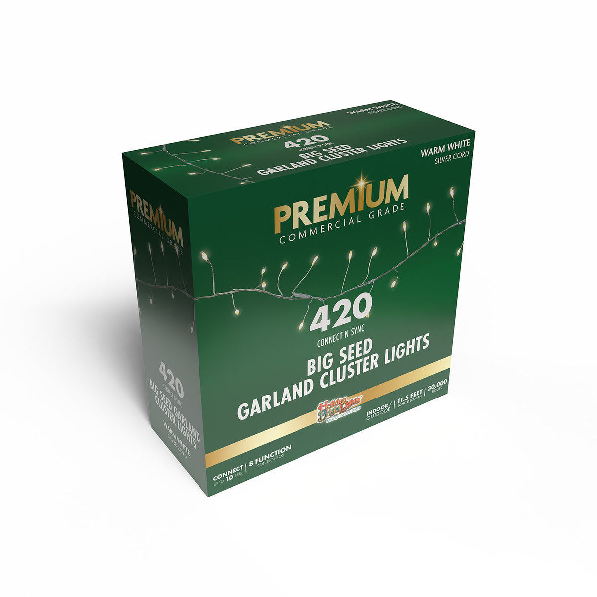 Big Seed 420L Garland Cluster Lights (Retail Box)