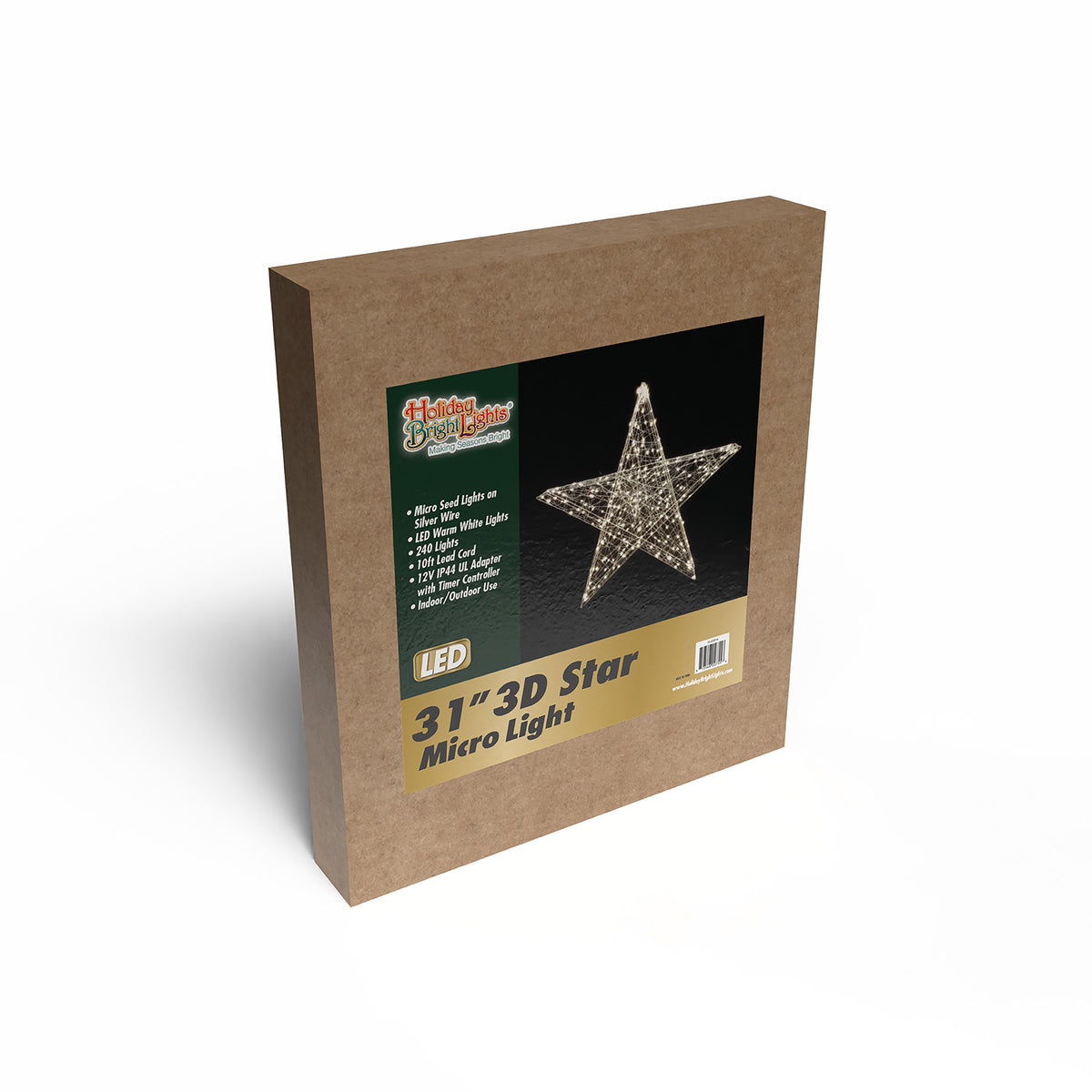 31" Micro Seed 3D Star (Retail Box)
