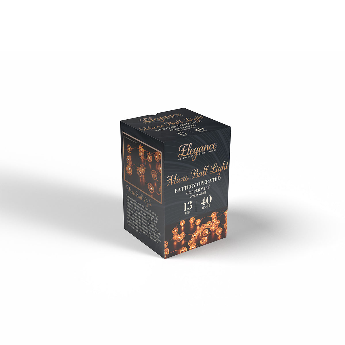 Micro Ball 40L Battery Operated Lights (Retail Box)