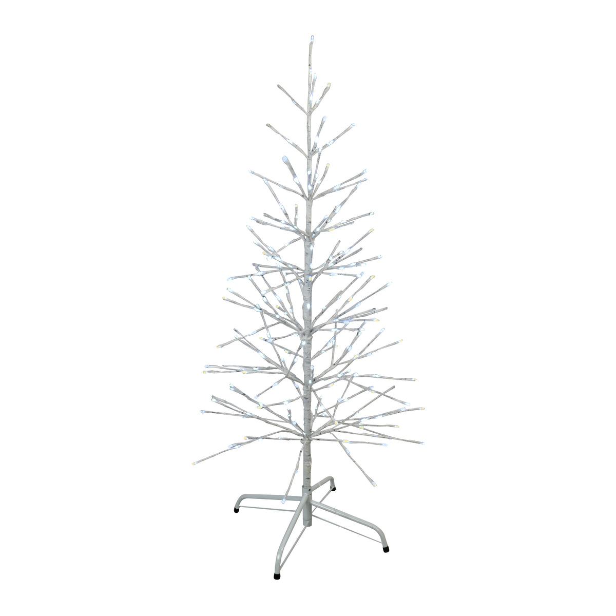 4ft Twinkle Birch Tree (White Wrap)