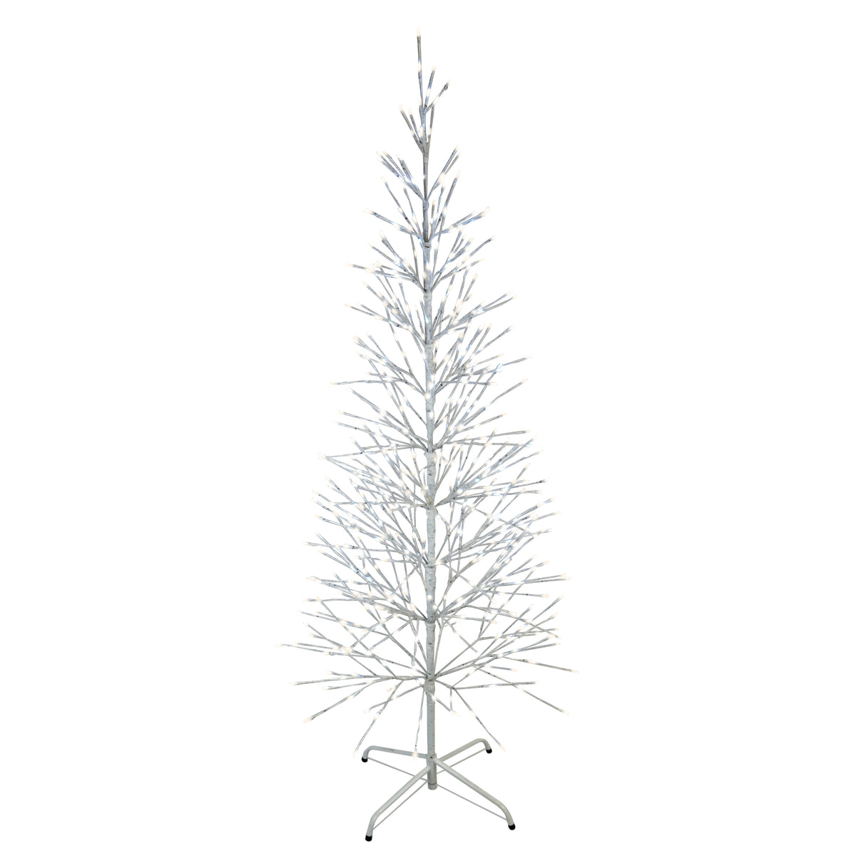 5.5ft Twinkle Birch Tree (White Wrap)