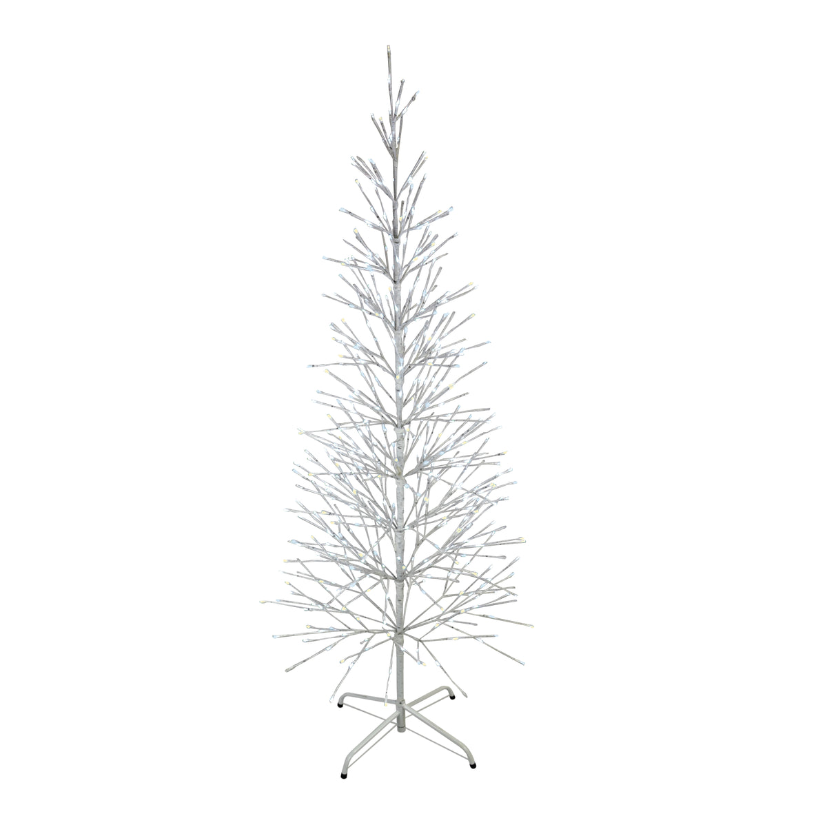 6.5ft Twinkle Birch Tree w/ White Wrap (Retail Box)