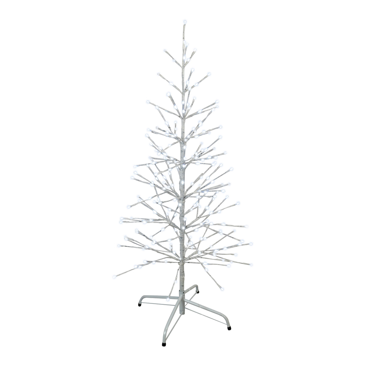 4ft Twinkle Birch Tree (White Wrap)