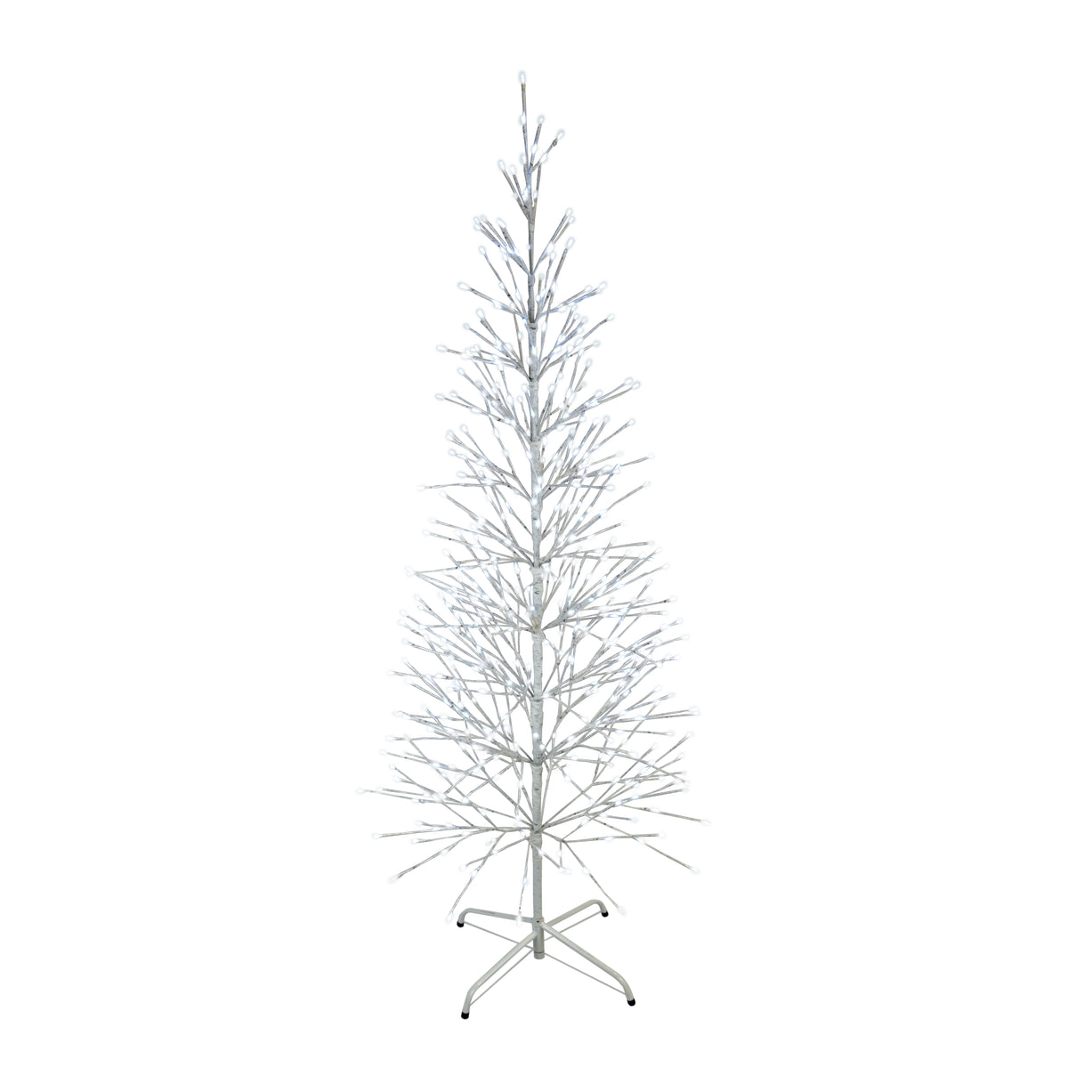 6.5ft Twinkle Birch Tree w/ White Wrap (Retail Box)