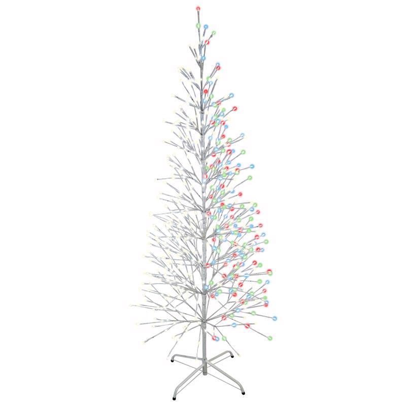 6.5ft Twinkle Birch Tree w/ White Wrap (Retail Box)