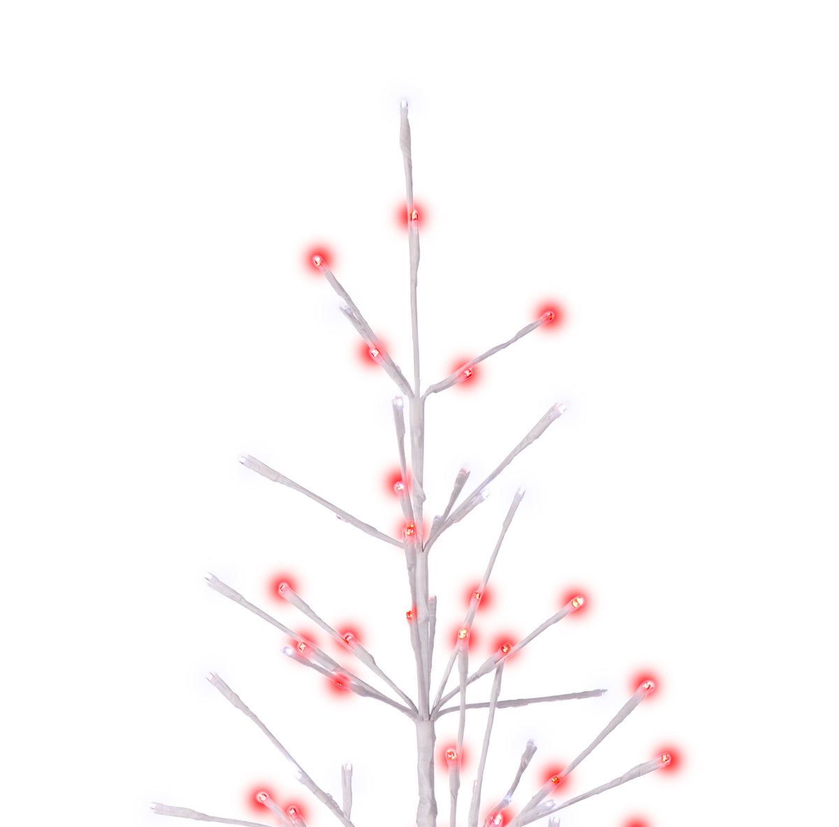 5.5ft Double Twinkle Birch Tree w/ White Wrap (Retail Box)
