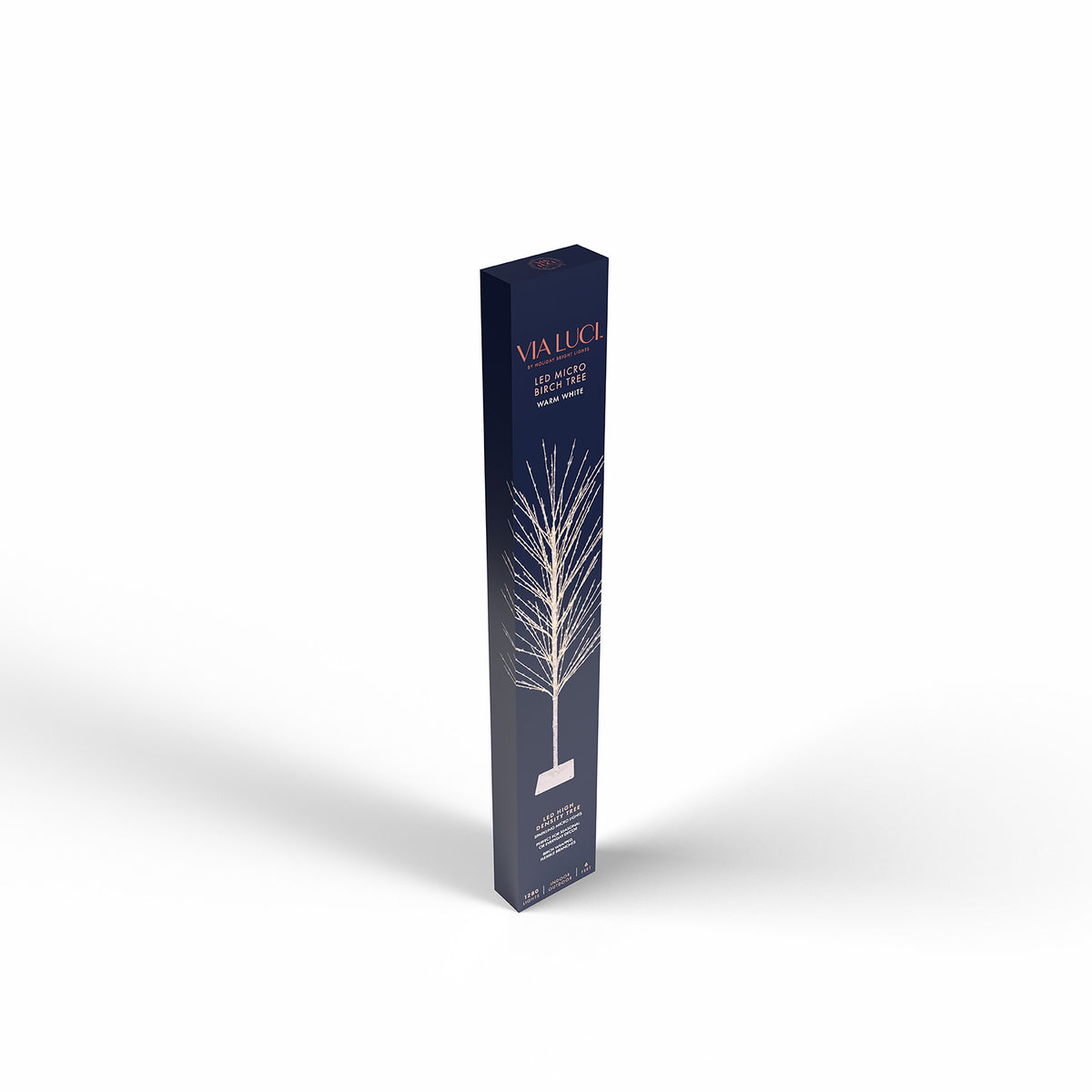 6ft High Density Birch Tree (White Wrap)