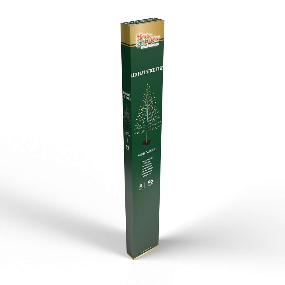 48" Flat Stick Trees (Retail Box)