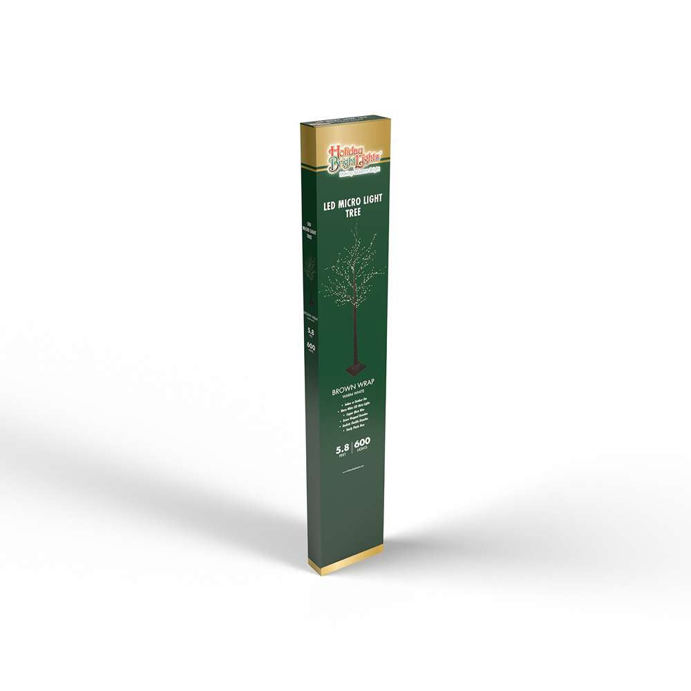 5.8ft Micro Seed Light Trees (Retail Box)