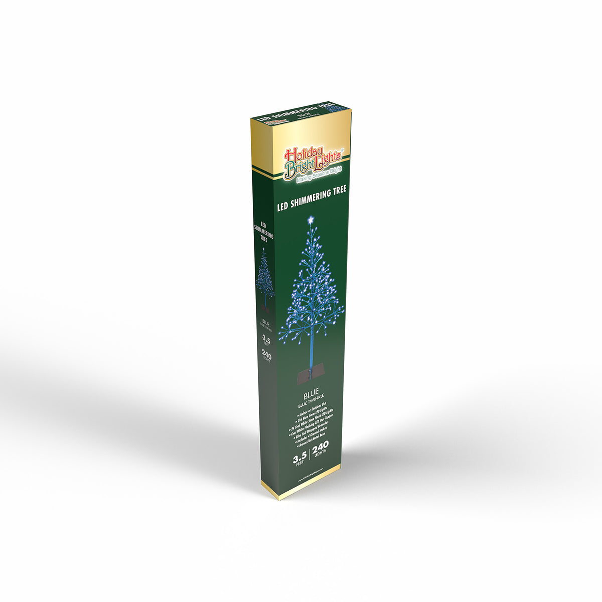 3.5ft Shimmering Trees (Retail Box)